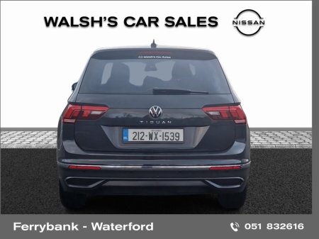 2021 Volkswagen Tiguan 1.5 TSI 130PS 5DR €28,950 thumbnail