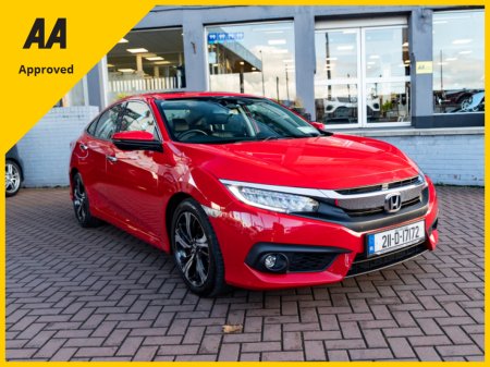 2021 Honda Civic 1.0 124BHP PREMIUM SALOON  // ONLY 76,000 KMS // IMMMACUALTE CONDITION INSIDE AND OUT // VERY RARE CAR // BUY WITH CONFIDENCE AA AND SIMI APPROVED DEALER 2025 // FINANCE ARRANG