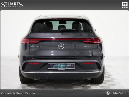 2023 Mercedes-Benz EQC EQC 400 AMG LINE: SELENITE GREY METALLIC WITH BLACK LEATHER, SUNROOF, 21” DIAMOND CUT TURBINE ALLOYS, SIDE RUNNING BOARDS, KEYLESS ENTRY €39,945 thumbnail