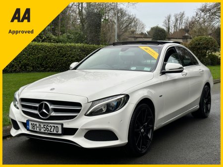 2018 Mercedes-Benz C Class C350e PREMIUM AUTO *PAN ROOF*ELECTRIC SEATS*UPGRADED ALLOYS*AA APPROVED* €19,950