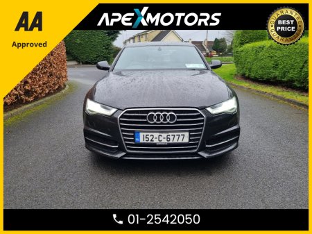 2015 Audi A6 FINANCE ARRANGED * 2.0 TDI S-LINE ULTRA 187BHP 4DR AUTO 190PS * NCT DEC-26 * CREAM LEATHER * IMMACULATE * STAMPED SERVICE HISTORY * AA APPROVED * 101 SAFETY CHECKLIST * AUTOMATIC (DSG) * HEATED SEATS €17,249 thumbnail