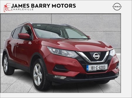 2018 Nissan Qashqai 1.5 DSL SV €20,925