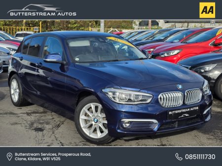 2017 BMW 1 Series 118D STYLE MODEL ONLY 75 K KMS