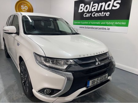 2018 Mitsubishi Outlander (Low Kms) HYBRID 2,0 PHEV AUTOMATIC  www.bolandscarcentre.ie €19,900