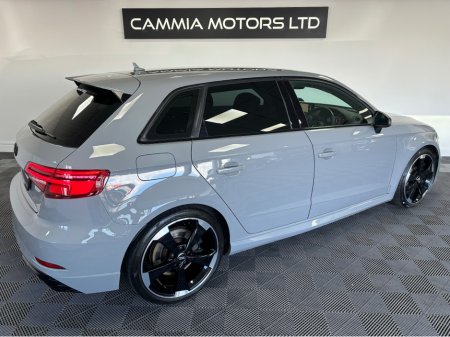 2018 Audi RS3 AUDI RS3 2.5 TFSI QUATTRO 400BHP AUTO *BANG & OLUFSEN SPEAKERS*FACTORY RS SPORT EXHAUST*RS STAMPED SPORT HEATED SEATS*DIGITAL DASH*REVERSE CAM & SENSORS*2 KEYS GREAT SERVICE HISTORY FINANCE AVAILABLE* €47,950 thumbnail