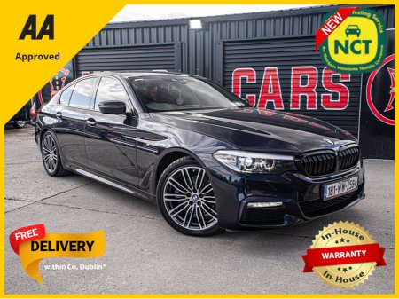 2018 BMW 5 Series 2018 BMW 520d M-Sport/FSH/1yr warranty €24,888
