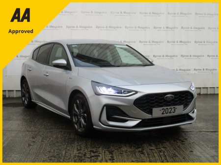 2023 Ford Focus ST-LINE 1.0 PETROL   TOP OF THE RANGE MODEL WITH ONLY 54000 KMS,  FULLY SERVICE WITH 12 MONTHS WARRANTY AND 12 MONTHS AA COVER. €28,500 thumbnail