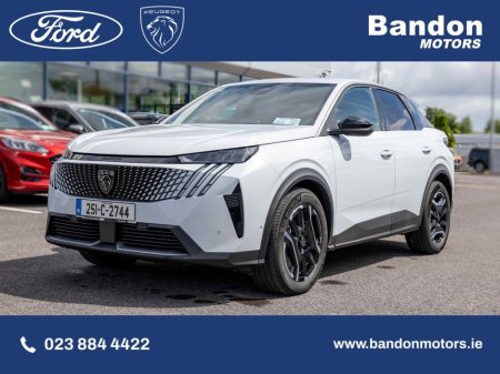 2025 Peugeot 3008 2025 Peugeot 3008 BEV 73kWH 210BHP Allure €38,950