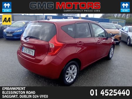 2015 Nissan Note 1.2 PET SV 5DR..LOW MILEAGE €6,750 thumbnail
