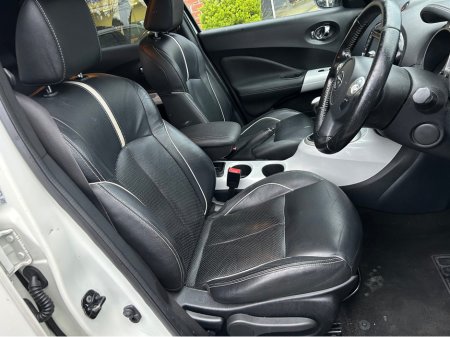 2015 Nissan Juke 1.5 DCI TEKNA SUV in White + Black Detail & Black Leather - Trade-In Welcome - Assured Dealer Warranty & Fully Serviced - €7,950 thumbnail