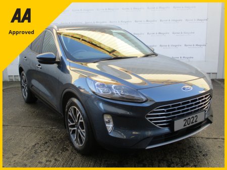 2022 Ford Kuga AUTOMATIC 1.5 TD TITANIUM   EDITION. ONE CAREFUL OWNER.  FULLY SERVICED  WITH 12 MONTHS WARRANTY AND 12 MONTHS AA COVER !!