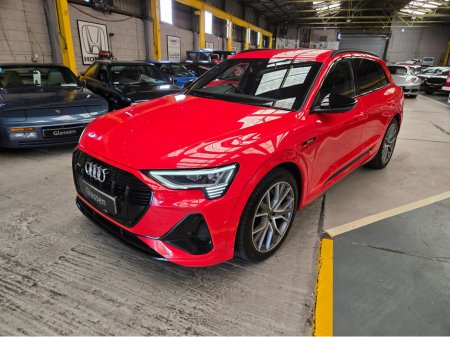 2021 Audi e-tron BLACK EDITION 55 Q QUATTRO// STUNNING CAR// F95KWHINISHED IN FIRE RED BLACK EDITION// TAXED FOR 12 MONTHS// €36,500