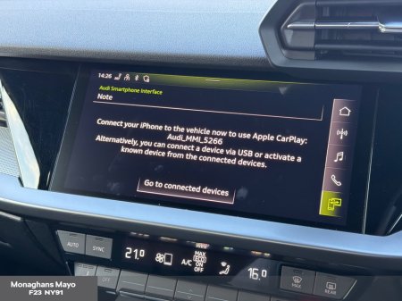 2021 Audi A3 SALOON 30 TFSI 110HP SE 4DR 'PARK ASSIST HEATED SEATS' €22,450 thumbnail