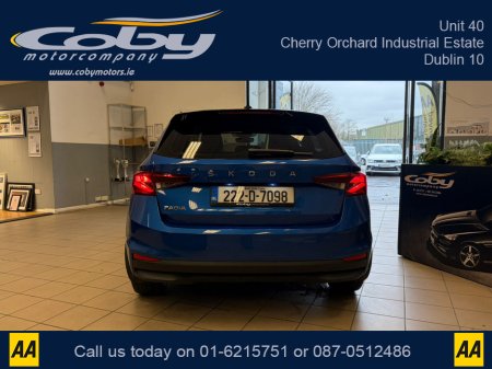 2022 Skoda Fabia Style 1.0 i 80HP 5DR Manual. NCT, Alloy Wheels, MFSW, USBC, Air Conditioning, Smart Link, Hands Free, Rear Parking Sensors and more. €16,950 thumbnail