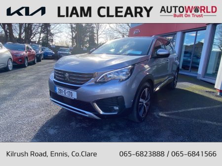 2020 Peugeot 5008 ALLURE 1.5 BLUE HDI 130 6 6.2 4DR STRAIGHT DEAL SALE PRICE €27,900