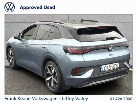 2022 Volkswagen ID.4 77KWH GTX BUSINESS *STONEWASH BLUE* *DUAL MOTOR* *PCP FINANCE AVAILABLE* *IQ HEADLIGHTS* *LONG RANGE* *IQ LIGHTS* *AMBIANT LIGHTING* *HEATED SEATS* *REAR VIEW CAMERA* €27,995 thumbnail