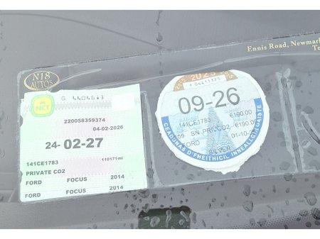 2014 Ford Focus 1.6 TDCI ZETEC 113BHP 5DR €7,995 thumbnail