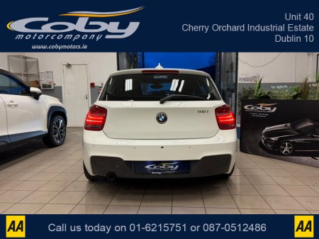 2014 BMW 1 Series 1.6 5DR AUTO M-Sport . NCT, Cruise Control, Dual Climate Control, Alloy Wheels, Revers Camera, Bluetooth, Folding Rear Seats, CD Player & more. €12,950 thumbnail