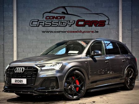 2021 Audi Q7 TFSI E QUATTRO *S-LINE BLACK EDITION* // HUGE SPEC // 12 MONTH WARRANTY // SAME DAY FINANCE // €59,950 thumbnail
