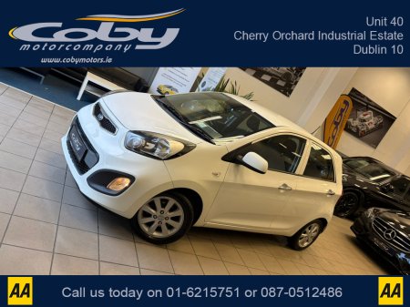 2014 Kia Picanto 1.0 MANUAL 5DR. Comes with New NCT before collection, Irish Owned Car, CD Player, 2 Keys, Air Conditioning, Irish Radio, Service History, Alloy Wheels, and more. €5,950 thumbnail