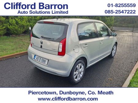 2014 Skoda Citigo ELEGANCE 5DR 1.0 MPI 75H ELE. 75HP ASG 4DR A €6,500 thumbnail