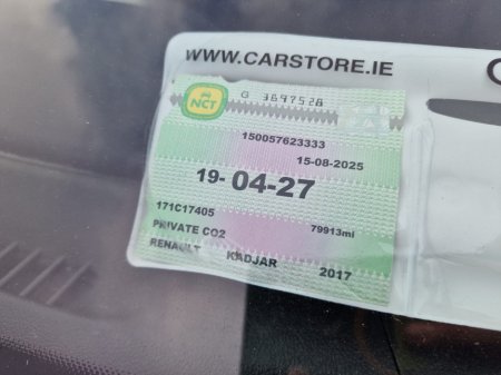 2017 Renault Kadjar 1.5 DCI 110 BHP DYNAMIQUE NAV €10,900 thumbnail