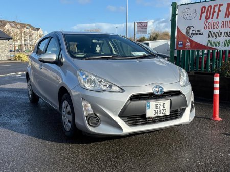 2016 Toyota Aqua 1.5 DAA-NHP10 5DR AUTO
