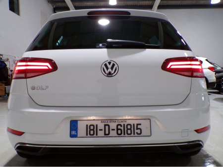 2018 Volkswagen Golf *2018*ONLY 16,000 MILES*AUTO*VW GOLF 1.2 MARK 7.5*COLOUR CAMERA*SAT-NAV*APPLE-CARPLAY*ANDROID AUTO*UP-GRADED VW ALLOYS*XL MEDIA*FLAT-BOTTOM SPORT STEERING WHEEL WITH ADAPTIVE CRUISE CONTROL**RADAR ASS €18,900 thumbnail