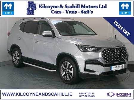 2022 Ssangyong Rexton G4 2.2 P/T 4WD 2 SEAT COM DSL 4DR
