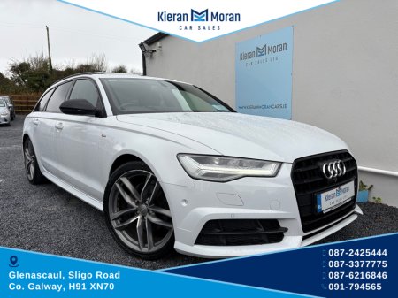 2018 Audi A6 2.0 TDI S LINE ULTRA BLACK €25,950