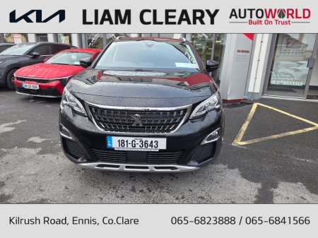 2018 Peugeot 3008 ALLURE 1.2 130 4DR €16,900 thumbnail