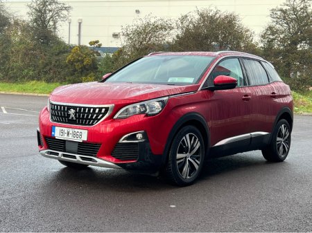 2019 Peugeot 3008 ALLURE 1.5 BLUE HDI 130 6 6.2 4DR €17,900