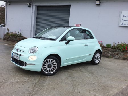 2016 Fiat 500 1.2 8V 69BHP LOUNGE S4 2DR €8,150