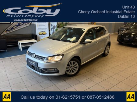 2014 Volkswagen Polo 1.0 75HP MANUAL 5SPEED 5DR. NCT & TAX, Sat Nav, Alloy Wheels, Car Play, Touch Screen, MFSW, Air Con, AUTO Wipers, Full Electrics, 2 Keys, Folding Rear Seats, Luggage Cover and more. €9,950 thumbnail