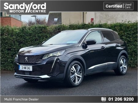 2021 Peugeot 3008 1.5HDi 130bhp Allure*Low Miles* €24,950