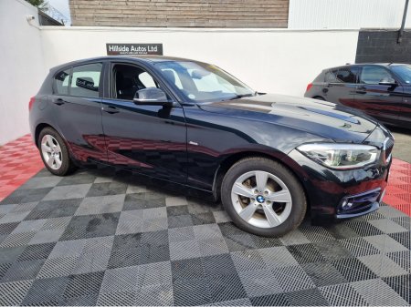 2018 BMW 1 Series 118D SPORT 5DR 2.0 DIESEL AUTOMATIC 12 MONTH WARRANTY €16,450
