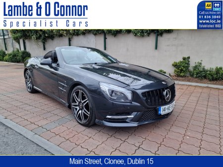 2014 Mercedes-Benz SL Class SL 350 3.5 AMG SPORT *** MAGNETITE BLACK METALIC / ANTHRACITE LEATHER *** AIRSCARF **** LOW MILEAGE **** €44,950