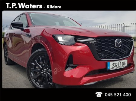 2023 Mazda CX-60 PHEV - HOMURA - BOSE SOUND SYSTEM - BLACK LEATHER INTERIOR- 4 YEARS WARRANTY €41,895