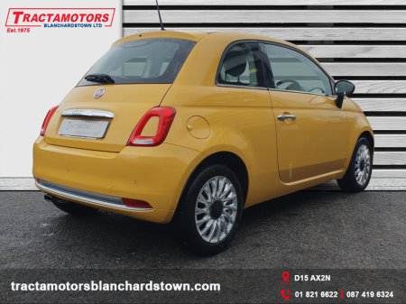 2016 Fiat 500 1.2 LOUNGE 69BHP 3DR €8,699
