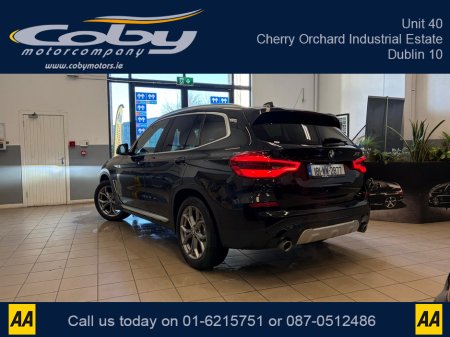 2018 BMW X3 2.0 XLINE 5DR AUTO, NCT 2028 Full Leather, Reverse Cam, Sat Nav, Heated Seats, Parking Sensors, Cruise Control, MFSW, Dual Climate Control, Bluetooth, Alloy Wheels, Full Electrics, and more. €30,950 thumbnail