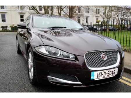 2015 Jaguar XF 2.2 D EC02 163PS 4DR Auto, FSH, NCT, TAX, Only 141k kms €10,950