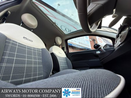 2020 Fiat 500 LOUNGE 1.0 3DR - PANROOF & LOW KMS €14,250 thumbnail