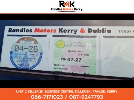 2017 Toyota Yaris DBA-KSP130 5DR AUTO €11,900 thumbnail