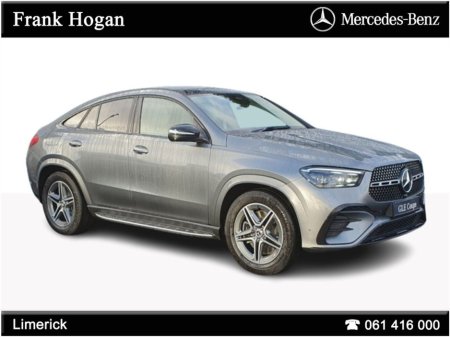 2026 Mercedes-Benz GLE Class GLE 350de Coupe PHEV 4-cylinder Hybrid Diesel 197 / 313 Bhp ( € 140 Road Tax )