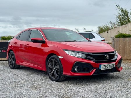 2017 Honda Civic 1.0 Vtec Turbo SR 5DR €16,900