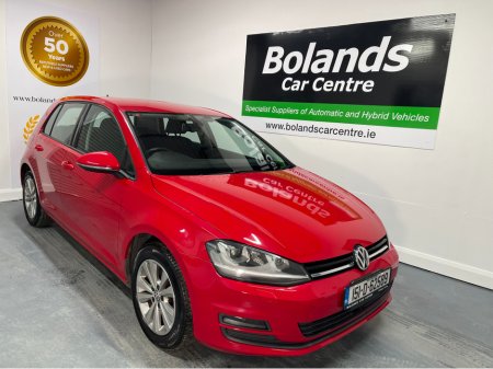 2015 Volkswagen Golf (Low Kms) 1.2 TSI AUTOMATIC 5DR MODEL www.bolandscarcentre.ie €12,900