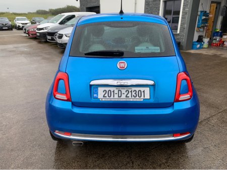 2020 Fiat 500 1.2 69BHP MIRROR 2.0 E6D 3DR €14,999
