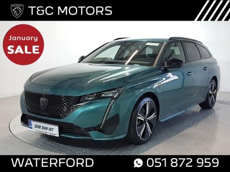2023 Peugeot 308 GT Diesel SW Model, Top Spec Car, 1 Owner from New, Warranty up to 01/2028