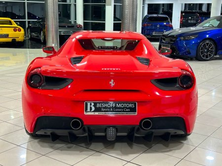 2017 Ferrari 488 SPIDER 3.9 V8T F1=BEST COLOUR COMBO//EXTENSIVE SPEC//D REG=FULL FERRARI SERVICE HISTORY=TAILORED FINANCE PACKAGES AVAILABLE=TRADE INS WELCOME €299,995