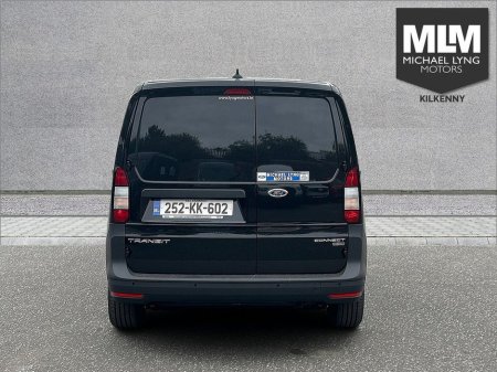 2025 Ford Transit Connect Trend Flexicab 5 seater 1.5 PHEV 150ps 6 speed Auto (V) Price Ex VAT *Trend heated seat pack, Fixed 2nd row window * €30,077 thumbnail